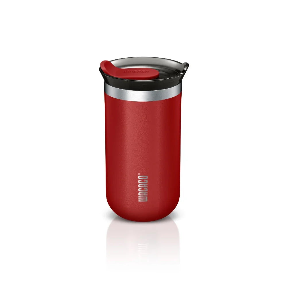 WACACO 300ml Octaroma Vacuum Insulated Mug - Red - Tashqila WACACO 300ml Octaroma Vacuum Insulated Mug - Red - Tashqila